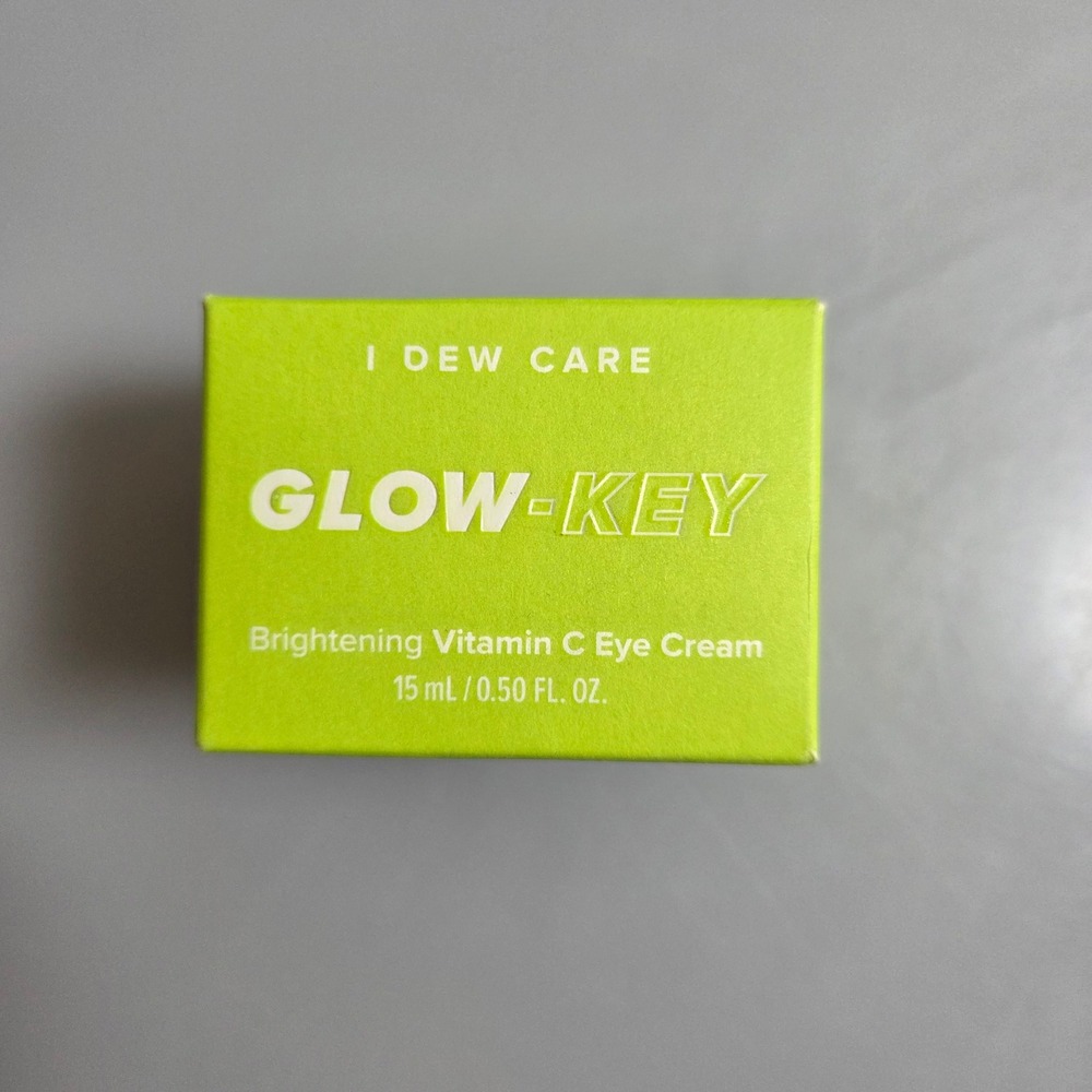 I Dew Care Glow-Key Brightening Vitamin C Eye Cream 15ml with Applicator New